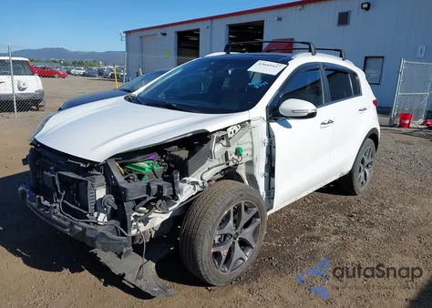 2017 Kia Sportage Sx Turbo from USA, damaged, VIN KNDPRCA64H7255942